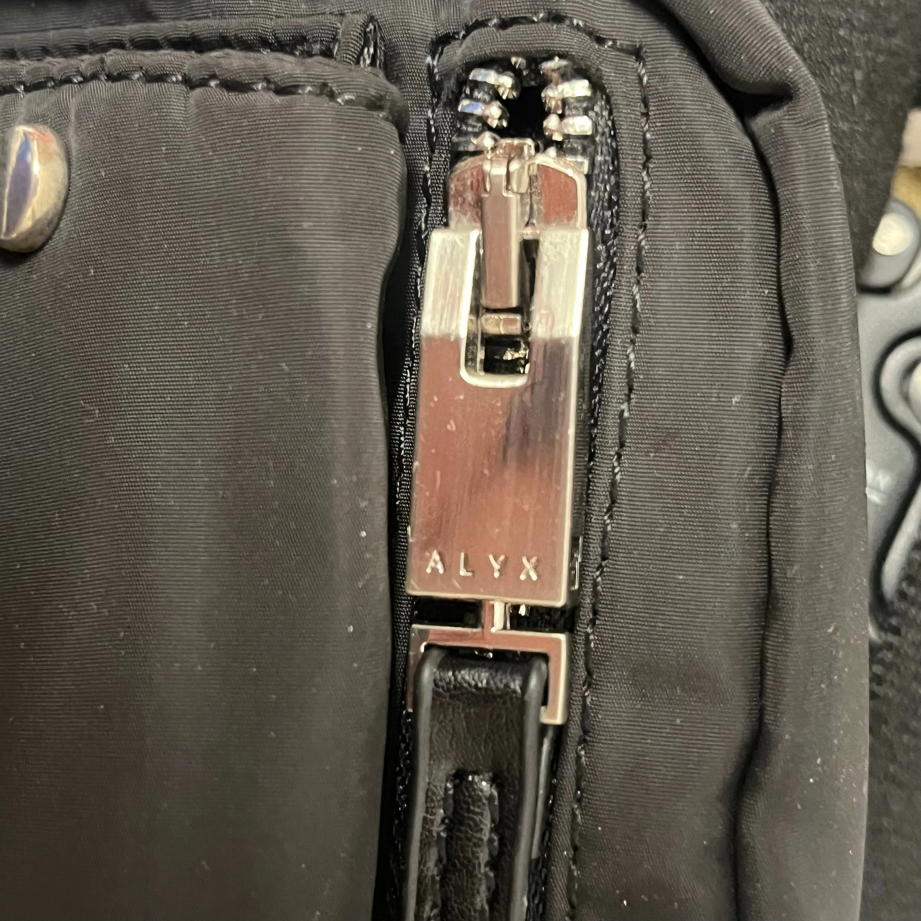 1017 ALYX 9SM(ALYX)/Fanny Pack/Nylon/BLK/Tactical Fanny Pack