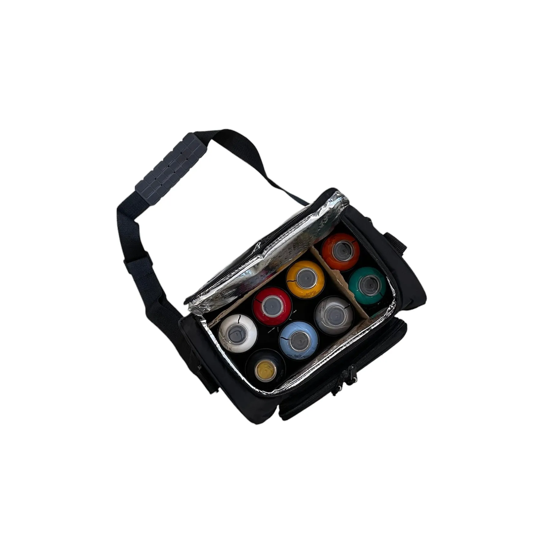 242 Cross Logo Cool Bag // Black/3M