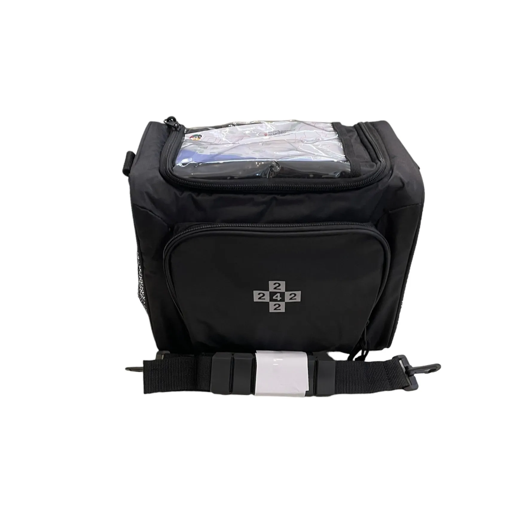 242 Cross Logo Cool Bag // Black/3M