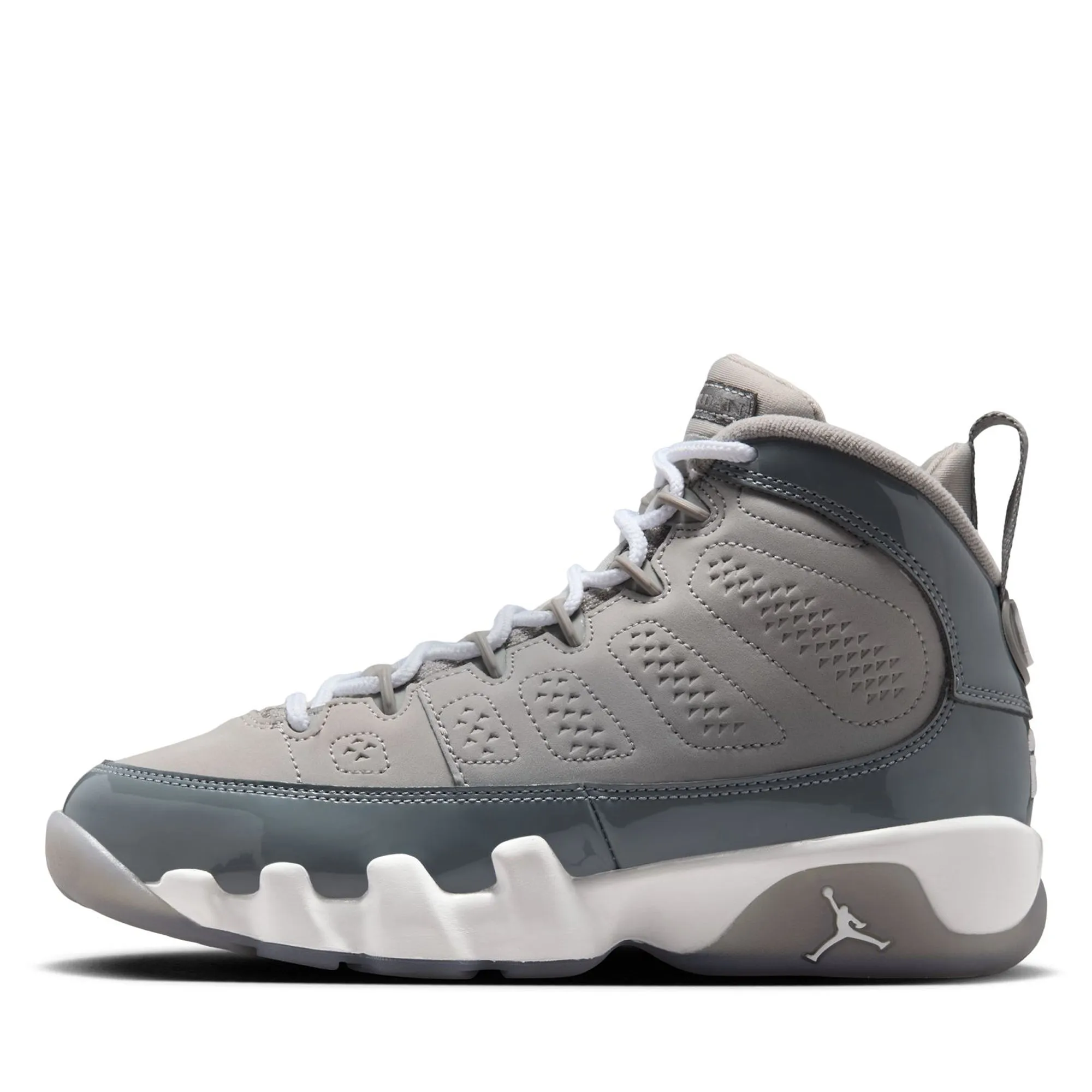 Air Jordan 9 Retro 'Cool Grey' (GS) - Medium Grey/Cool Grey