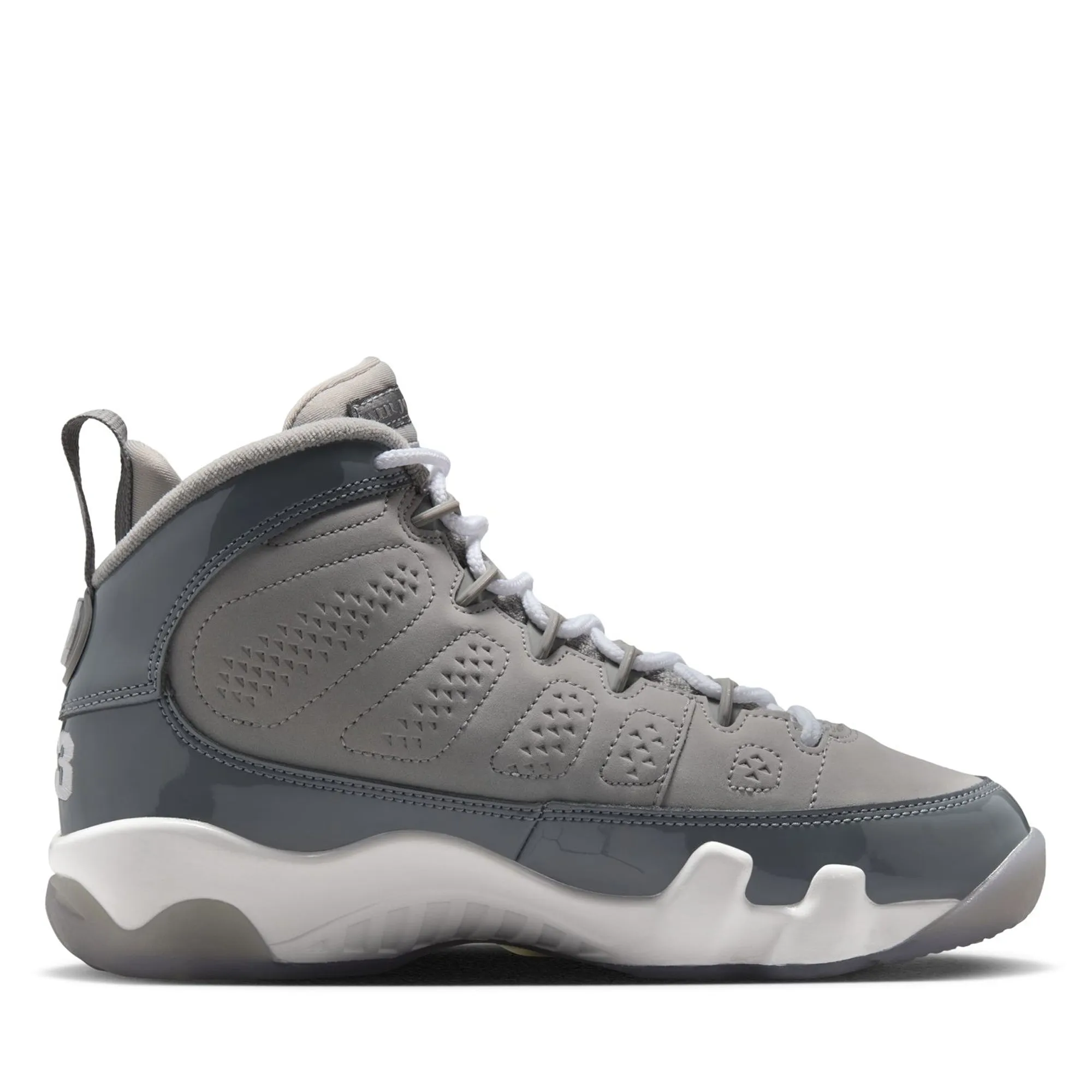 Air Jordan 9 Retro 'Cool Grey' (GS) - Medium Grey/Cool Grey