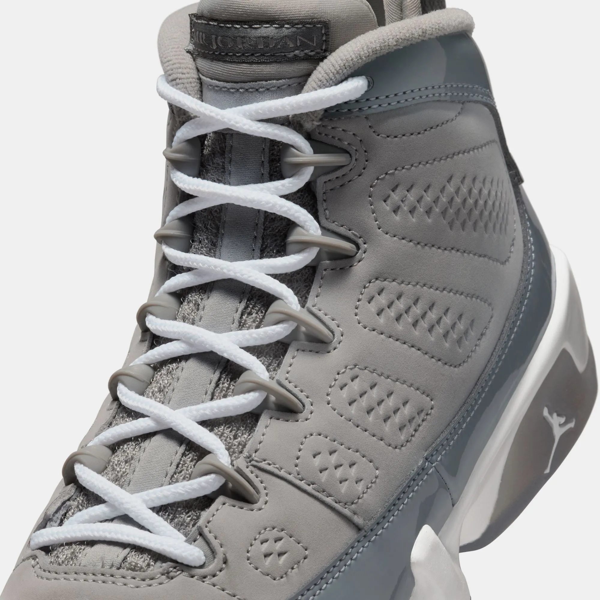 Air Jordan 9 Retro 'Cool Grey' (GS) - Medium Grey/Cool Grey