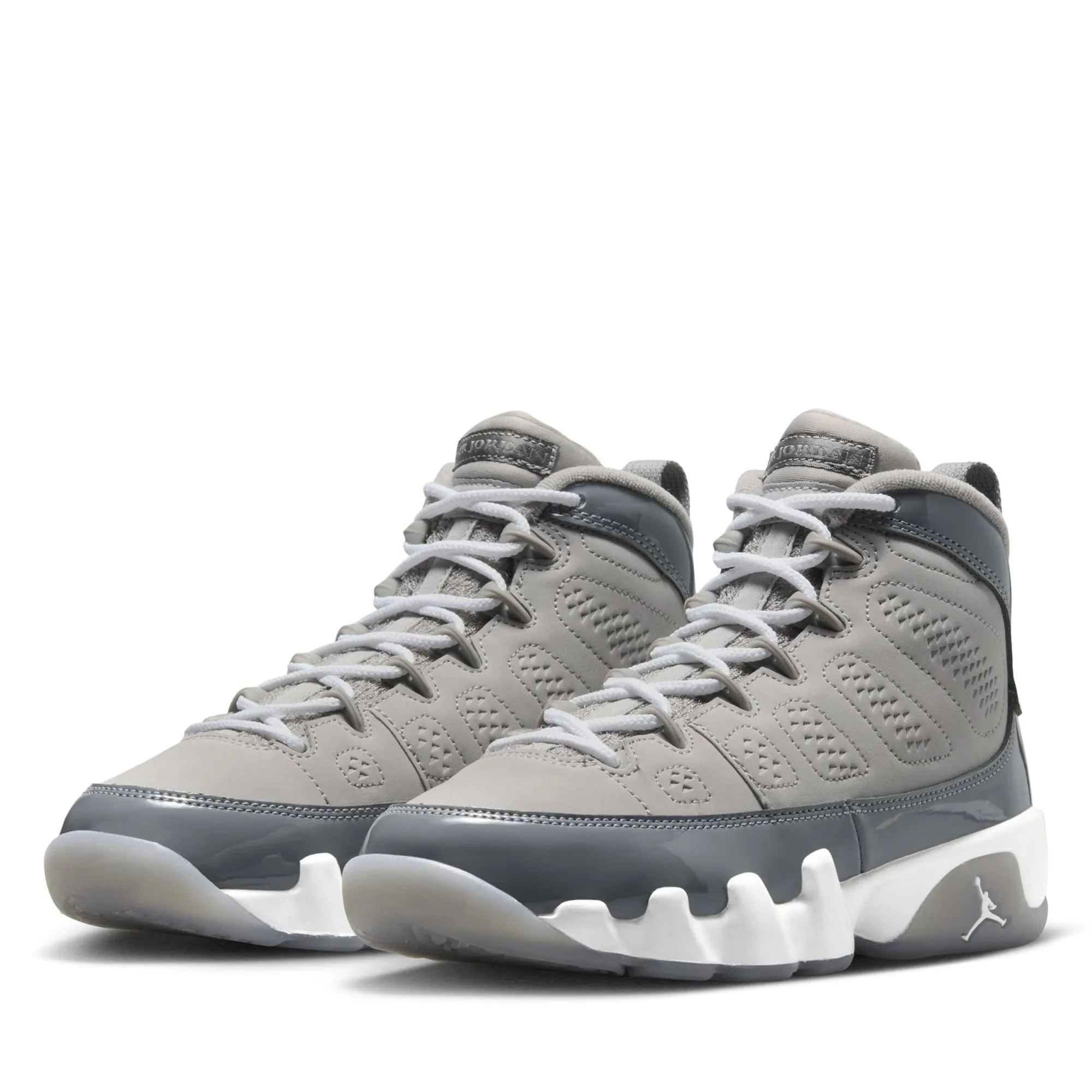 Air Jordan 9 Retro 'Cool Grey' (GS) - Medium Grey/Cool Grey