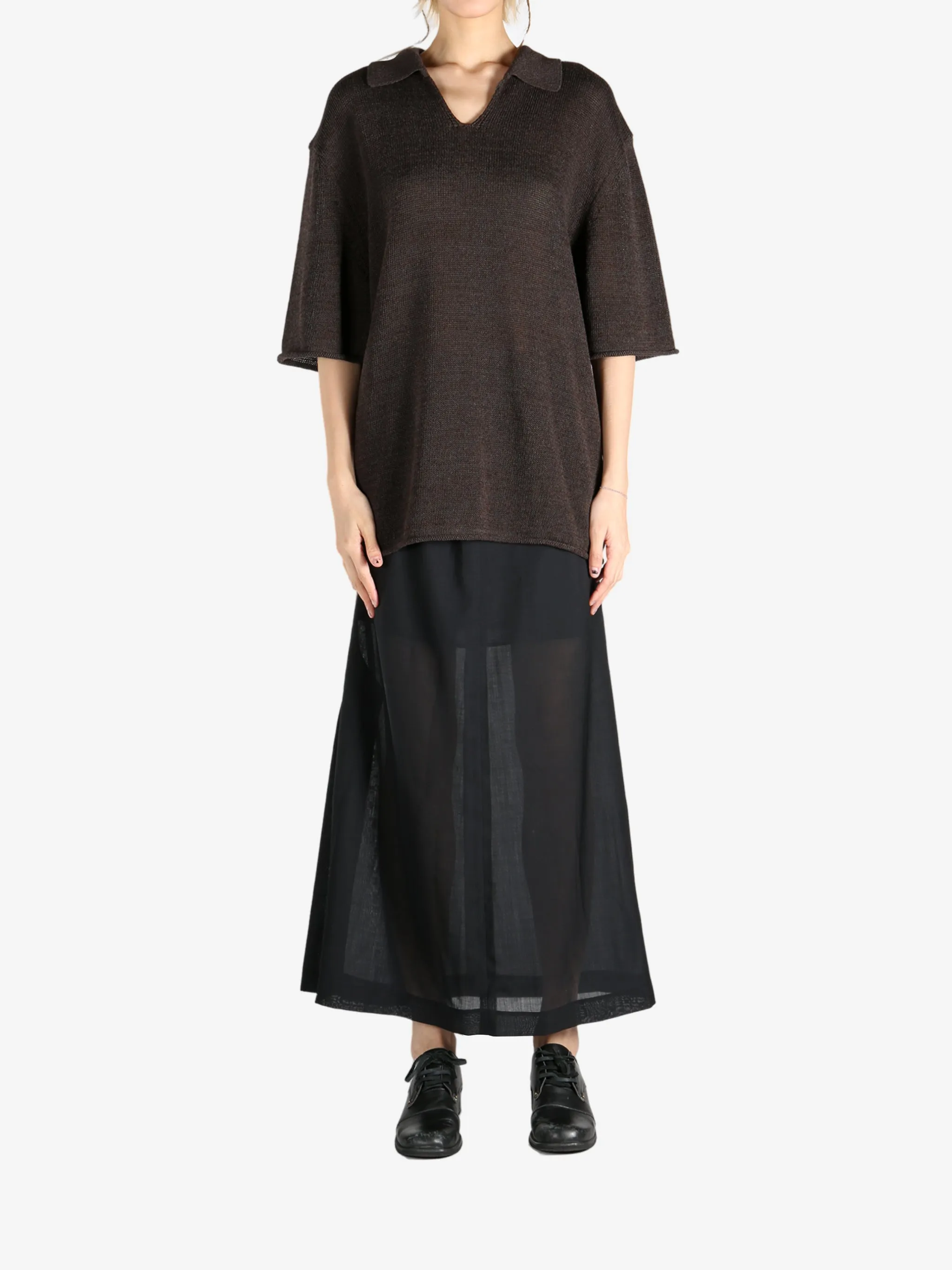 AMOMENTO - Women Knitted Polo