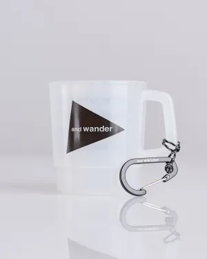 and wander Logo PP Mug Off White