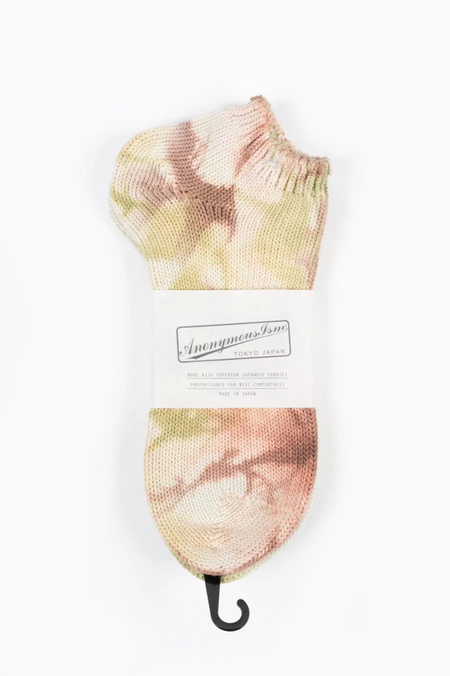 ANONYMOUS ISM 2 COLOR UNEVEN DYE ANKLE
