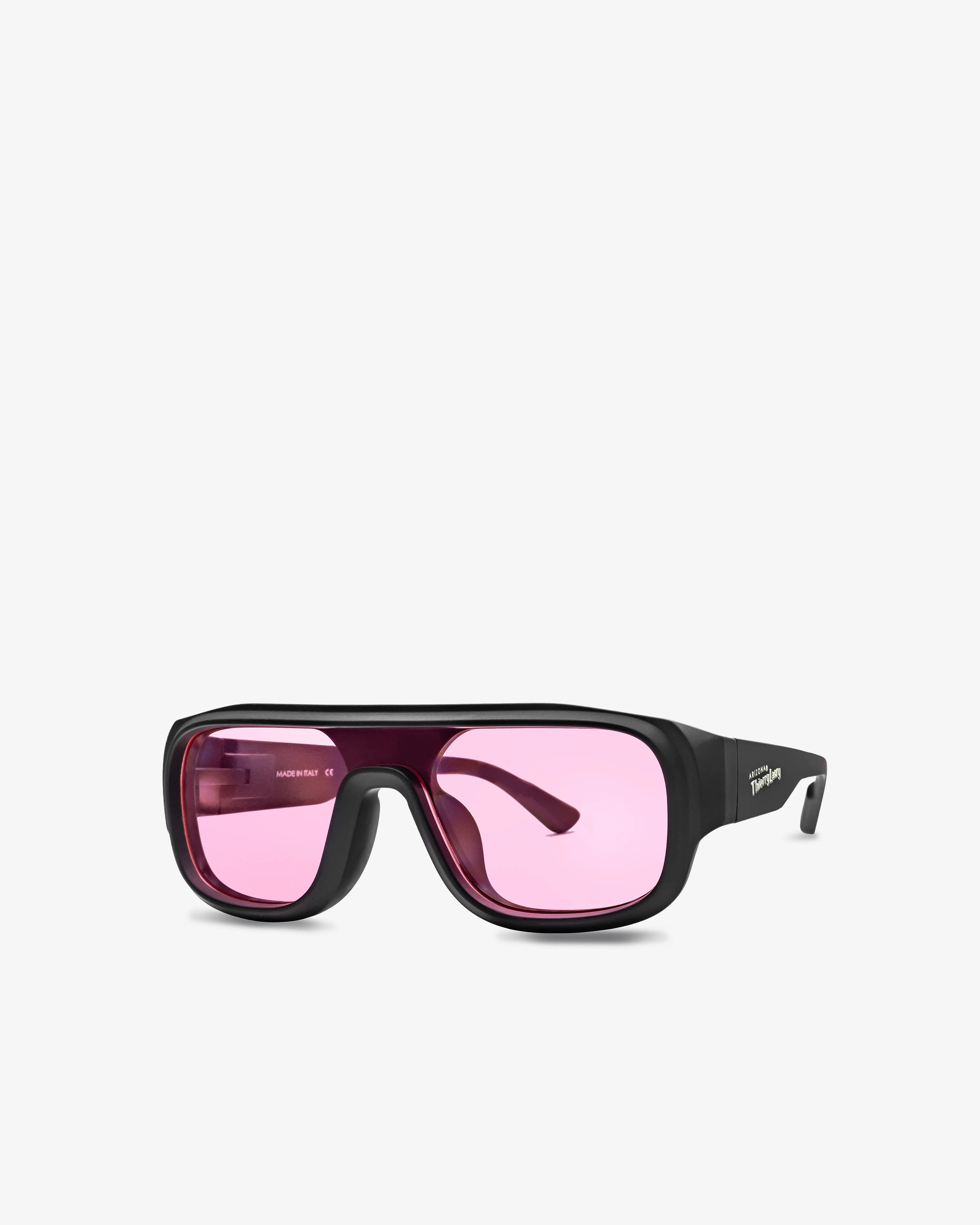 AriZona x Thierry Lasry - 57mm Shield Sunglasses - (Black/Pink)