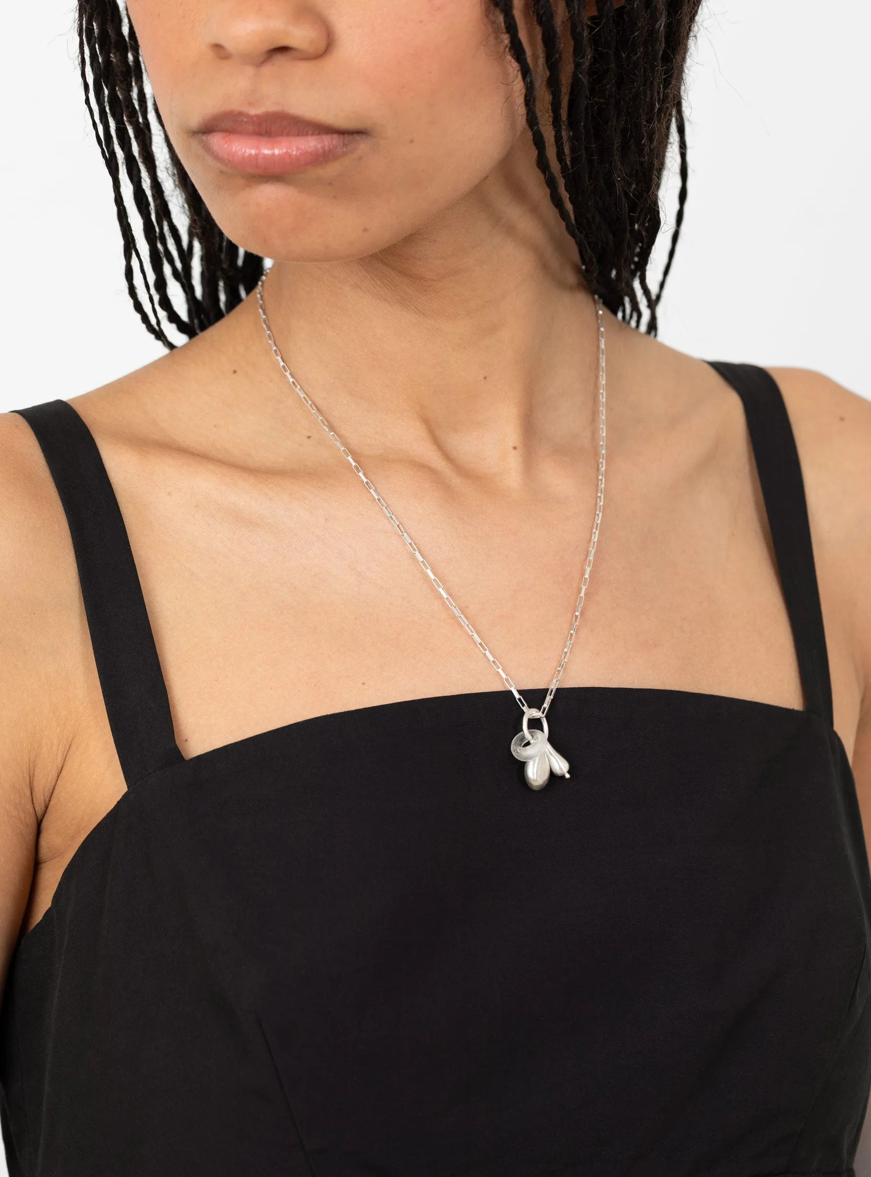 Baba Charm Necklace Clear
