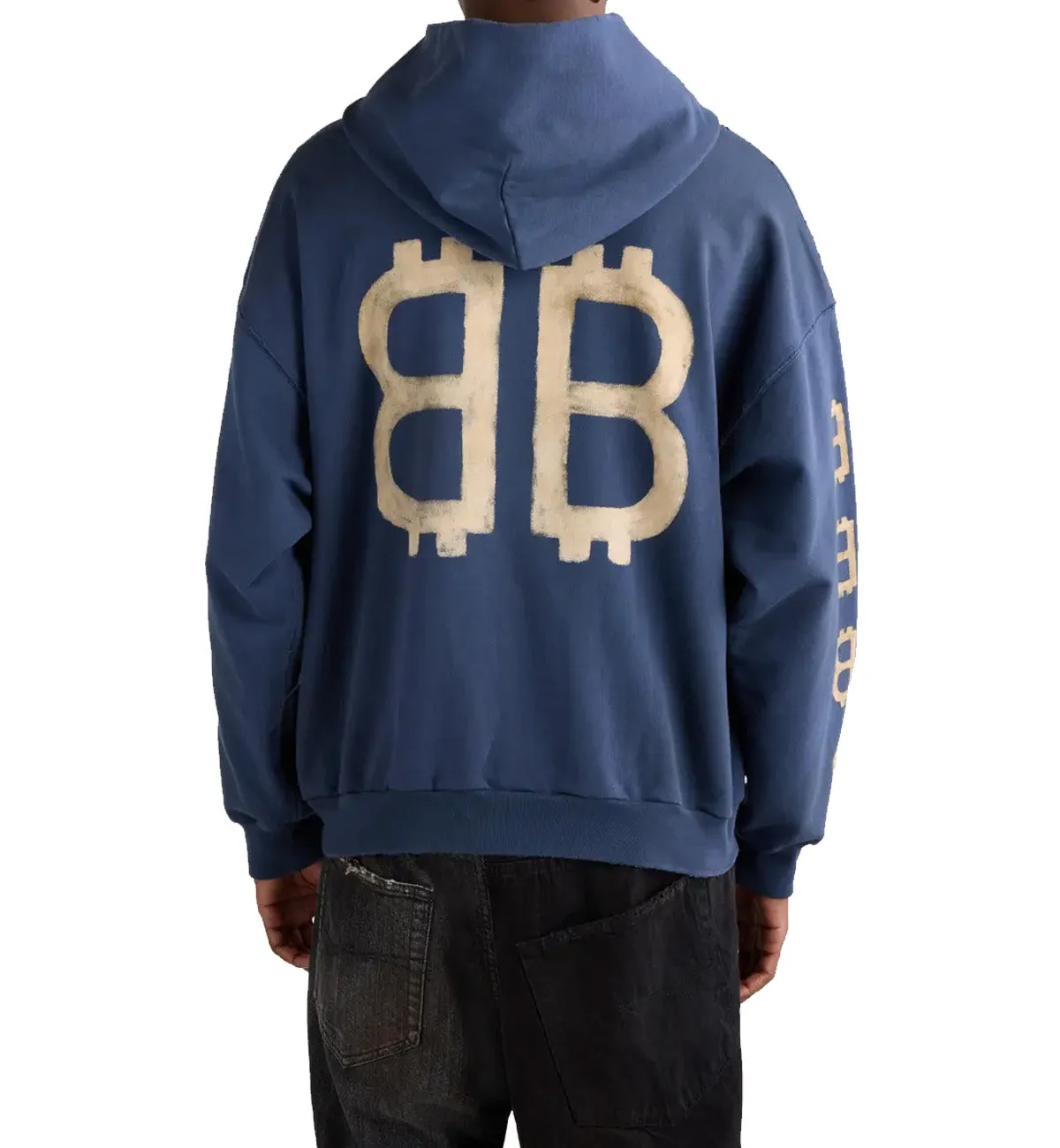 Balenciaga Crypto Monogram Graphic Hoodie