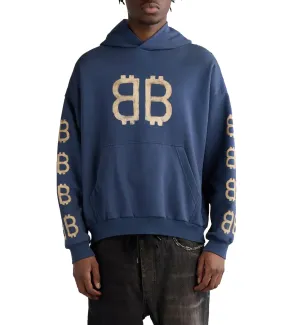 Balenciaga Crypto Monogram Graphic Hoodie
