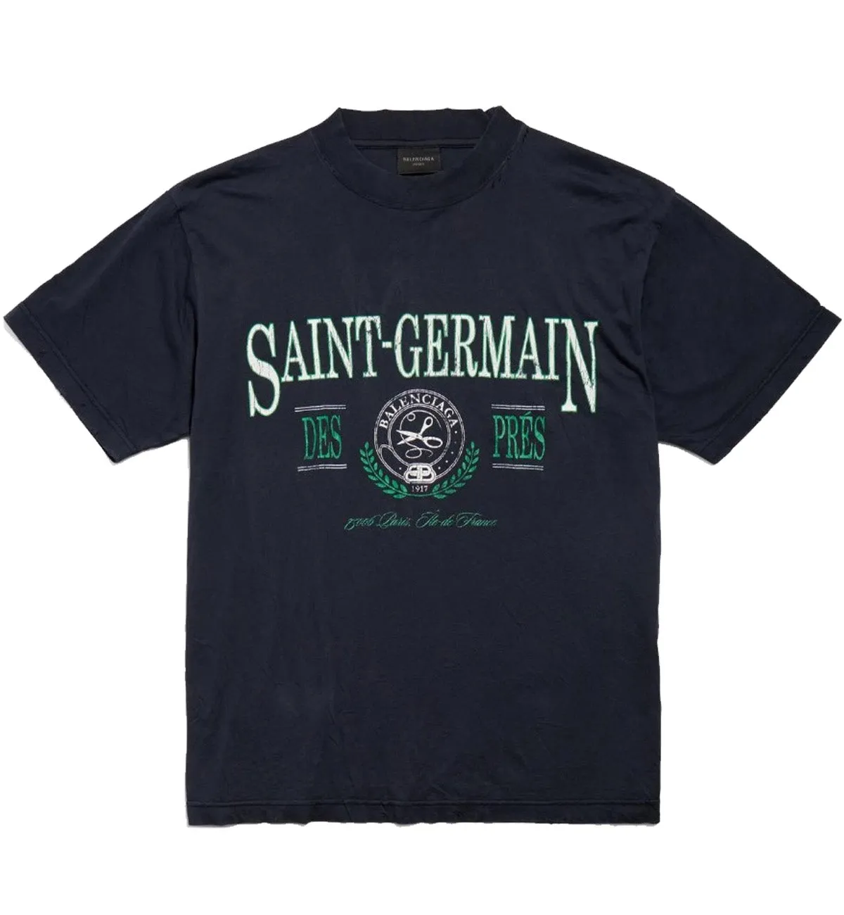 Balenciaga Germain Despres T-Shirt (Navy)