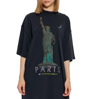 Balenciaga Liberty Printed T-Shirt