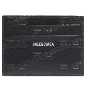 Balenciaga Men's BB Logo Card Holder