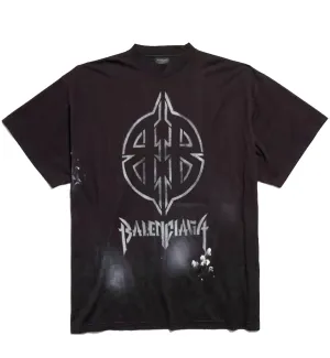Balenciaga Metal BB Stencil T-Shirt