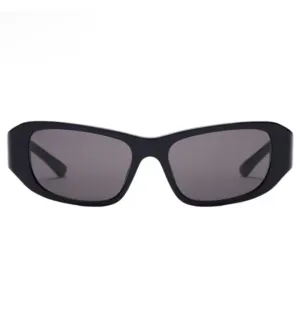 Balenciaga Rectangle Sunglasses (Black)