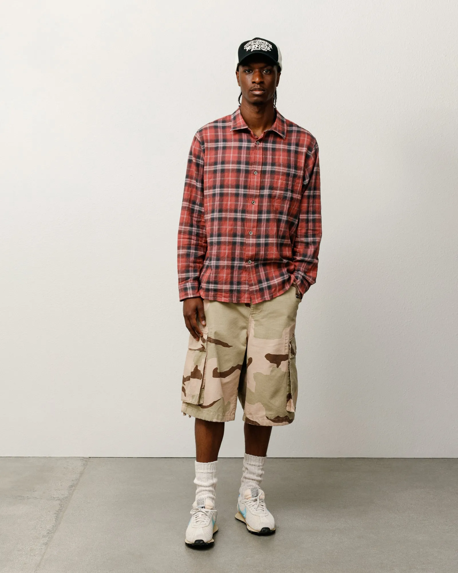 BEACH PLAID SHIRT