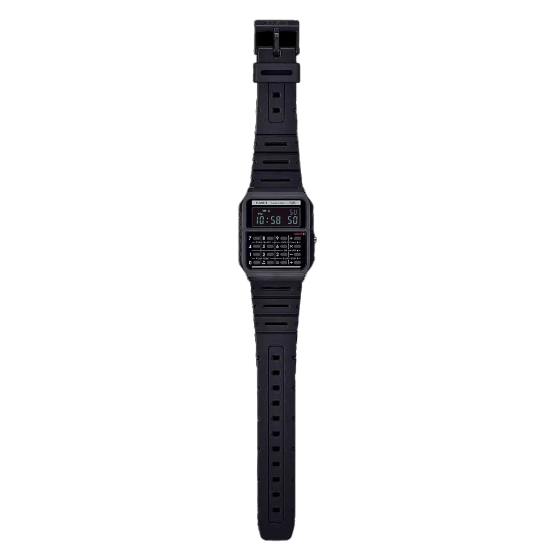 CA-53WB-1BCF POP BLACK CALCULATOR WATCH
