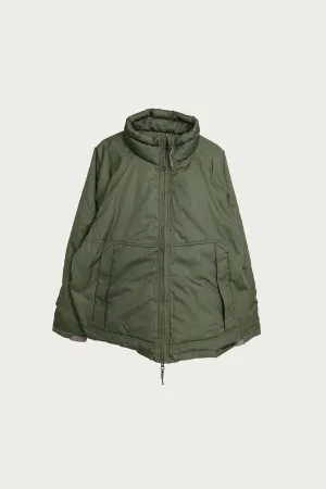Cotton x Nylon Padded Jacket - Army Green