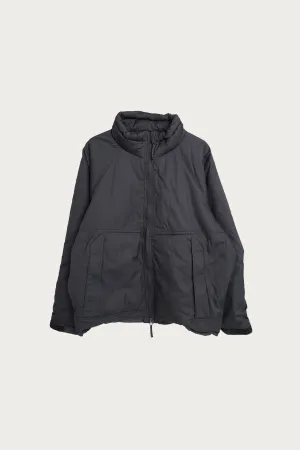 Cotton x Nylon Padded Jacket - Black