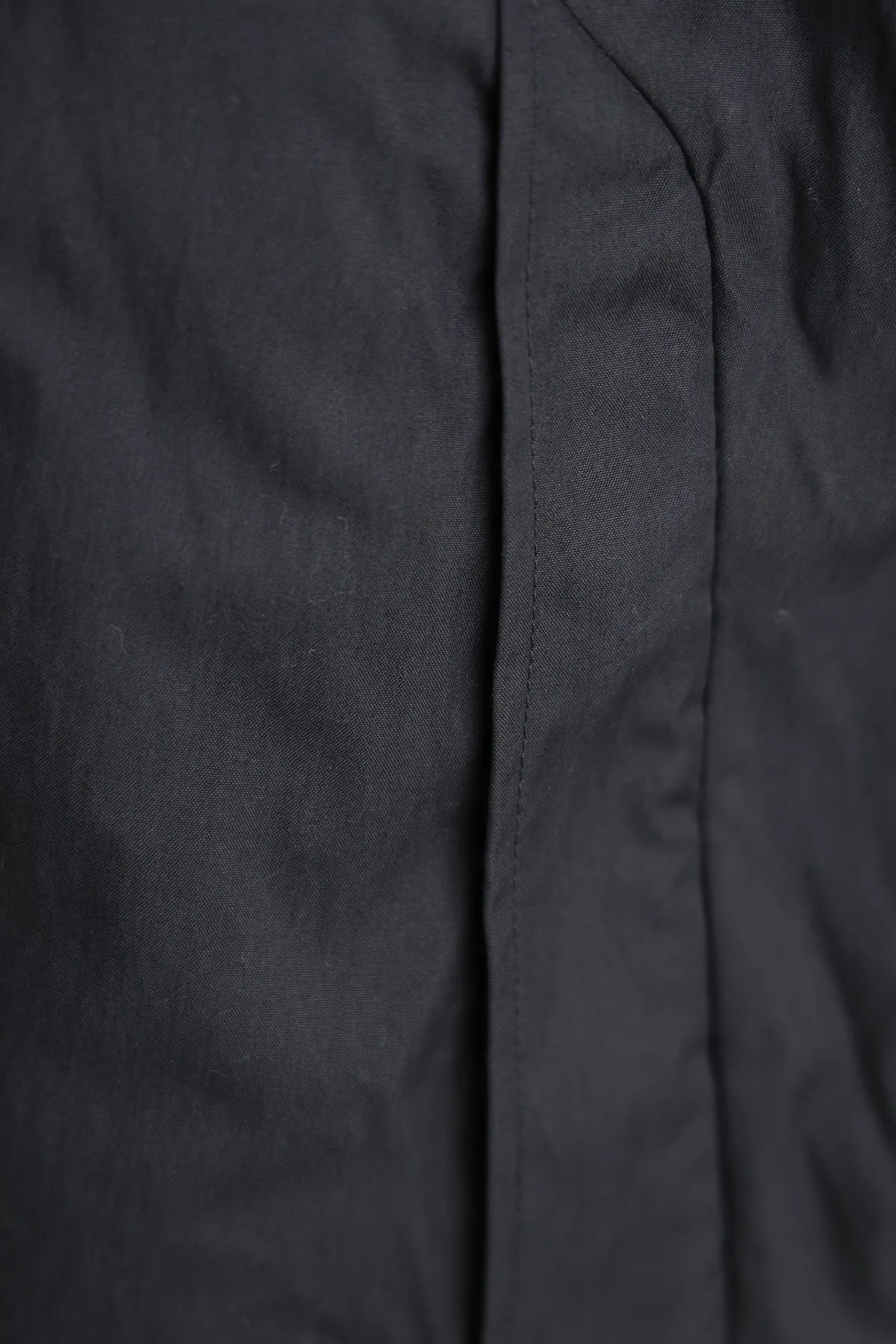 Cotton x Nylon Padded Jacket - Black