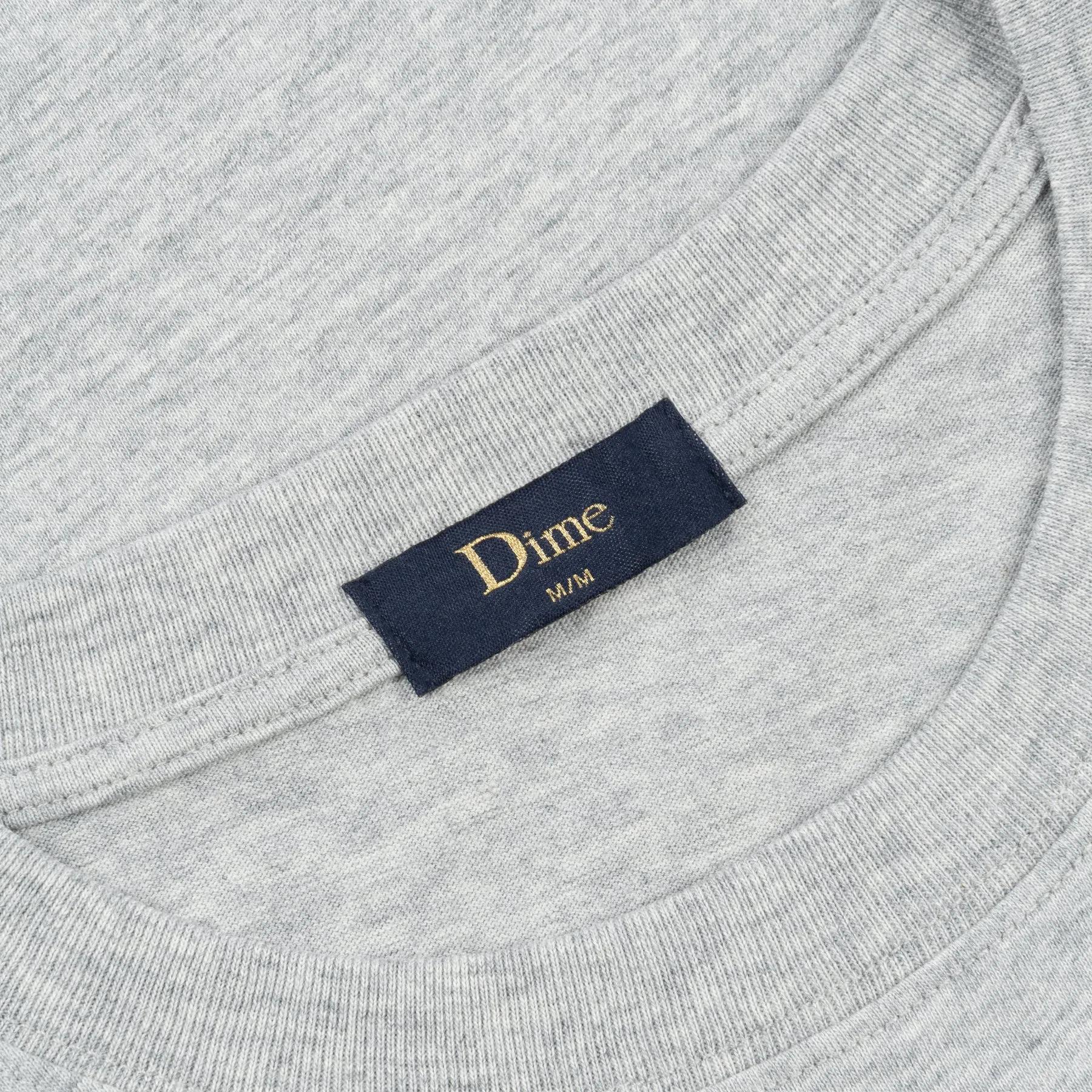 Dime Untitled Tee // Heather Grey