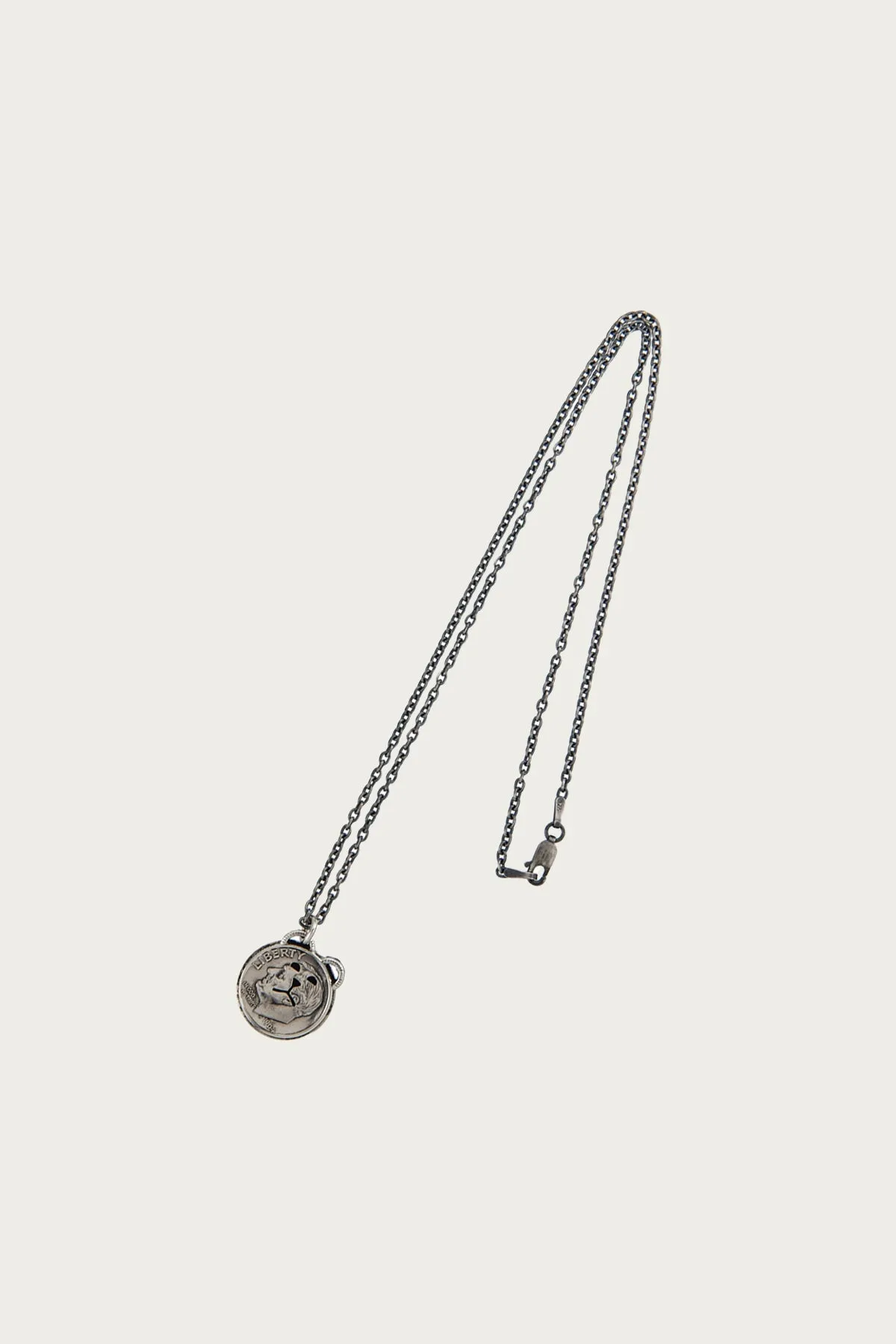 Dime/Bear Necklace