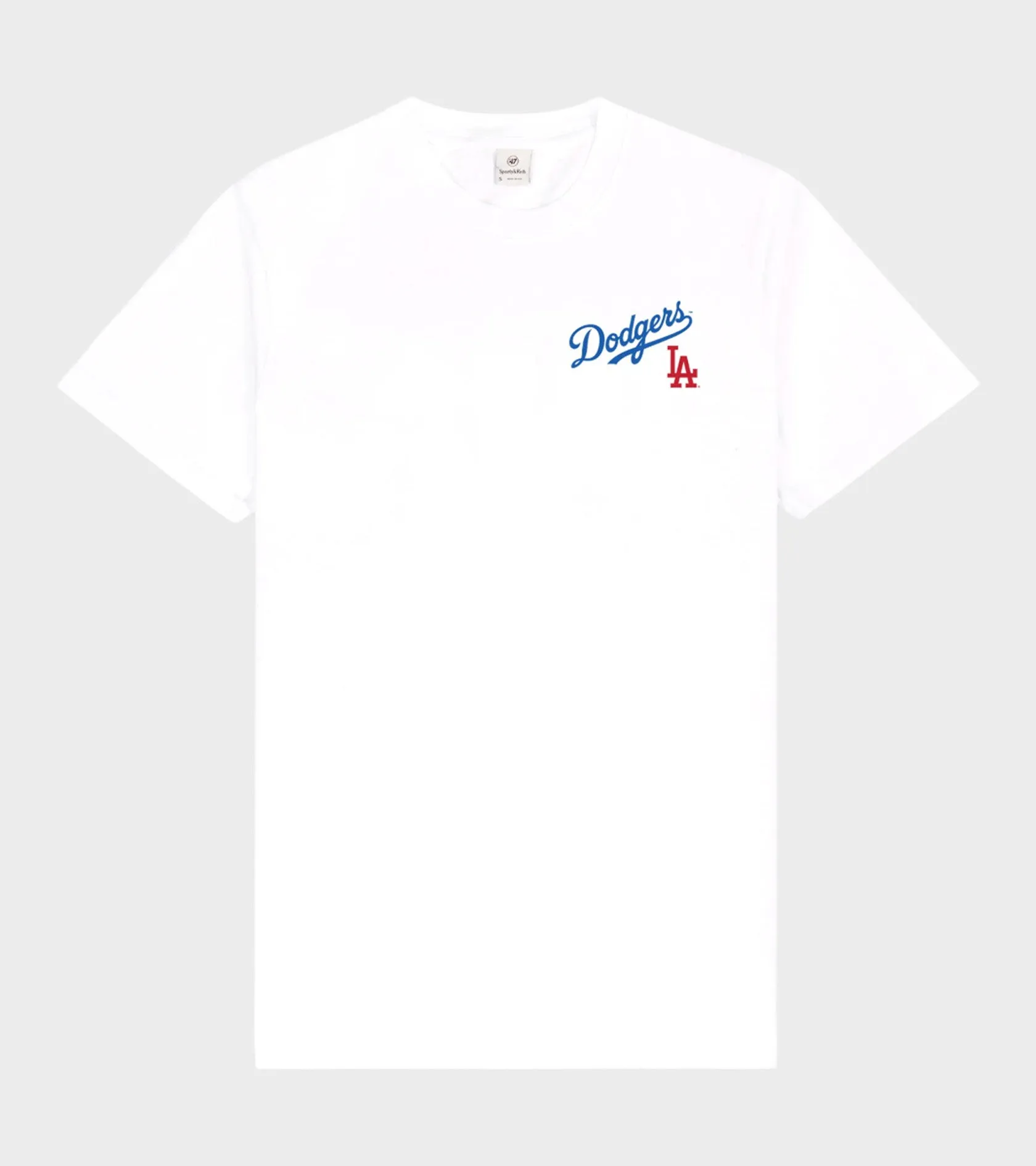 Dodgers Serif T-Shirt White/Team Blue