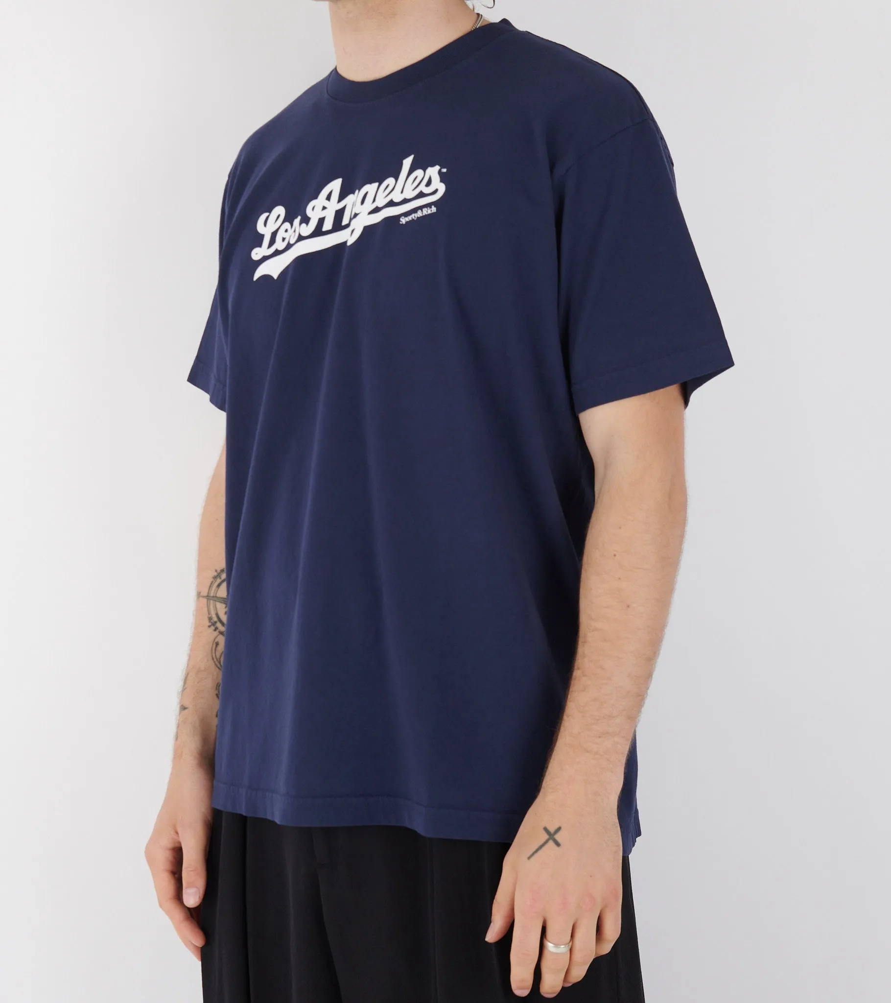 Dodgers T-shirt Navy/White