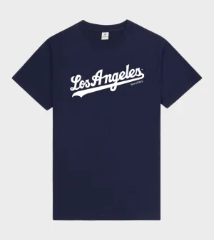 Dodgers T-shirt Navy/White