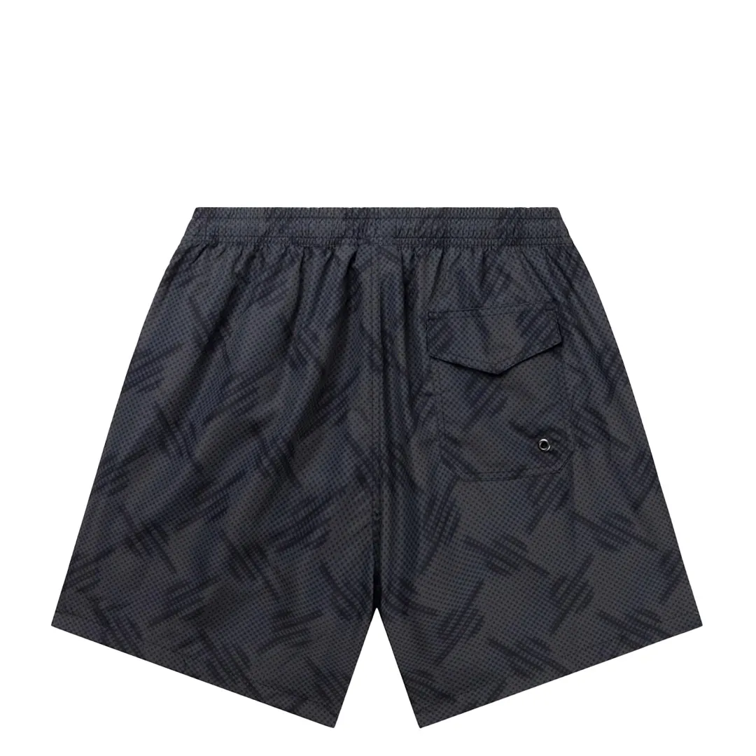 DOTTED MONOGRAM SWIMSHORTS BLACK