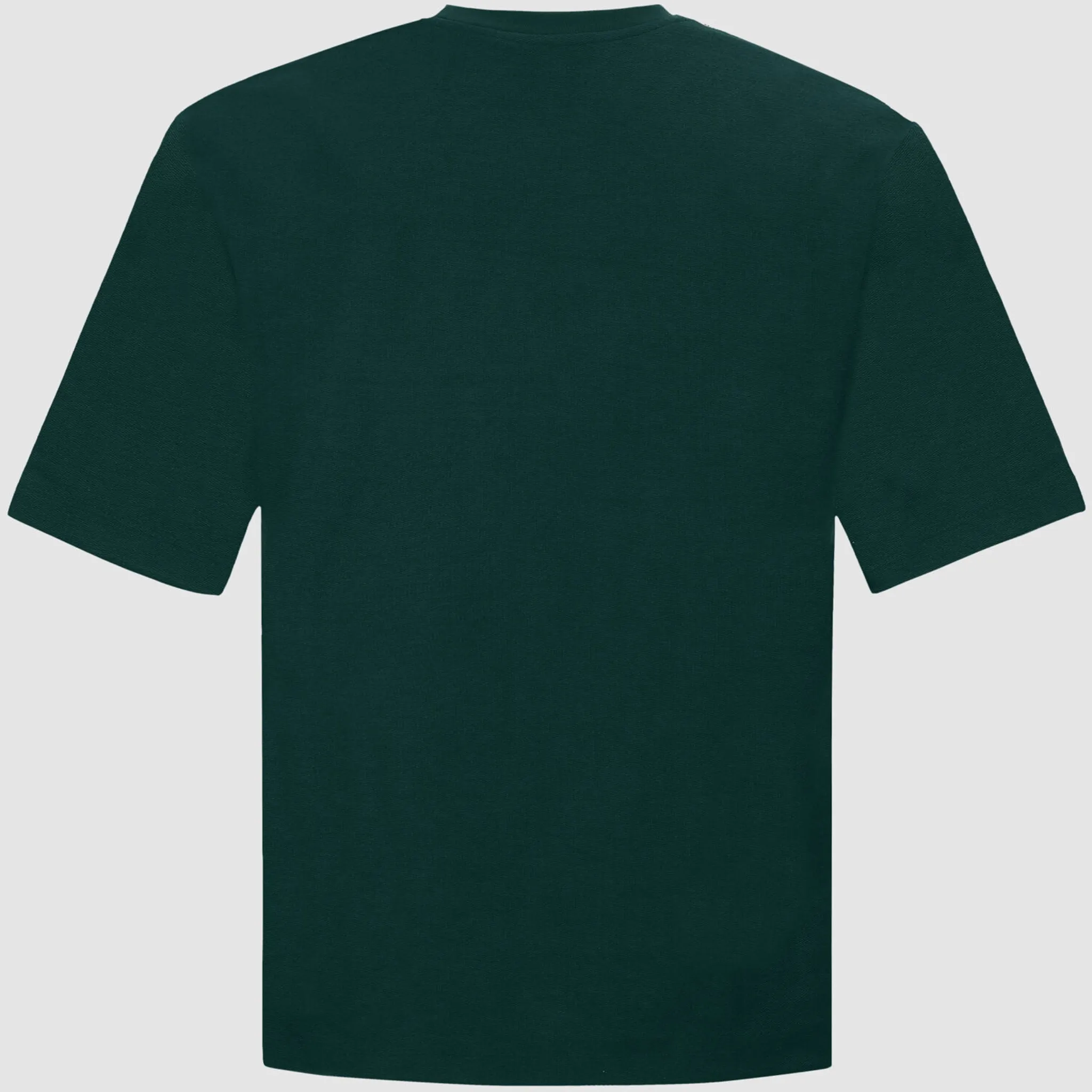 EMBOSSED KNIT TEE (PINE)