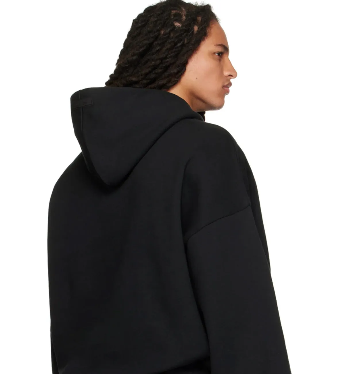 Fear of God - Essentials Hoodie SS23 (Jet Black Bonded)