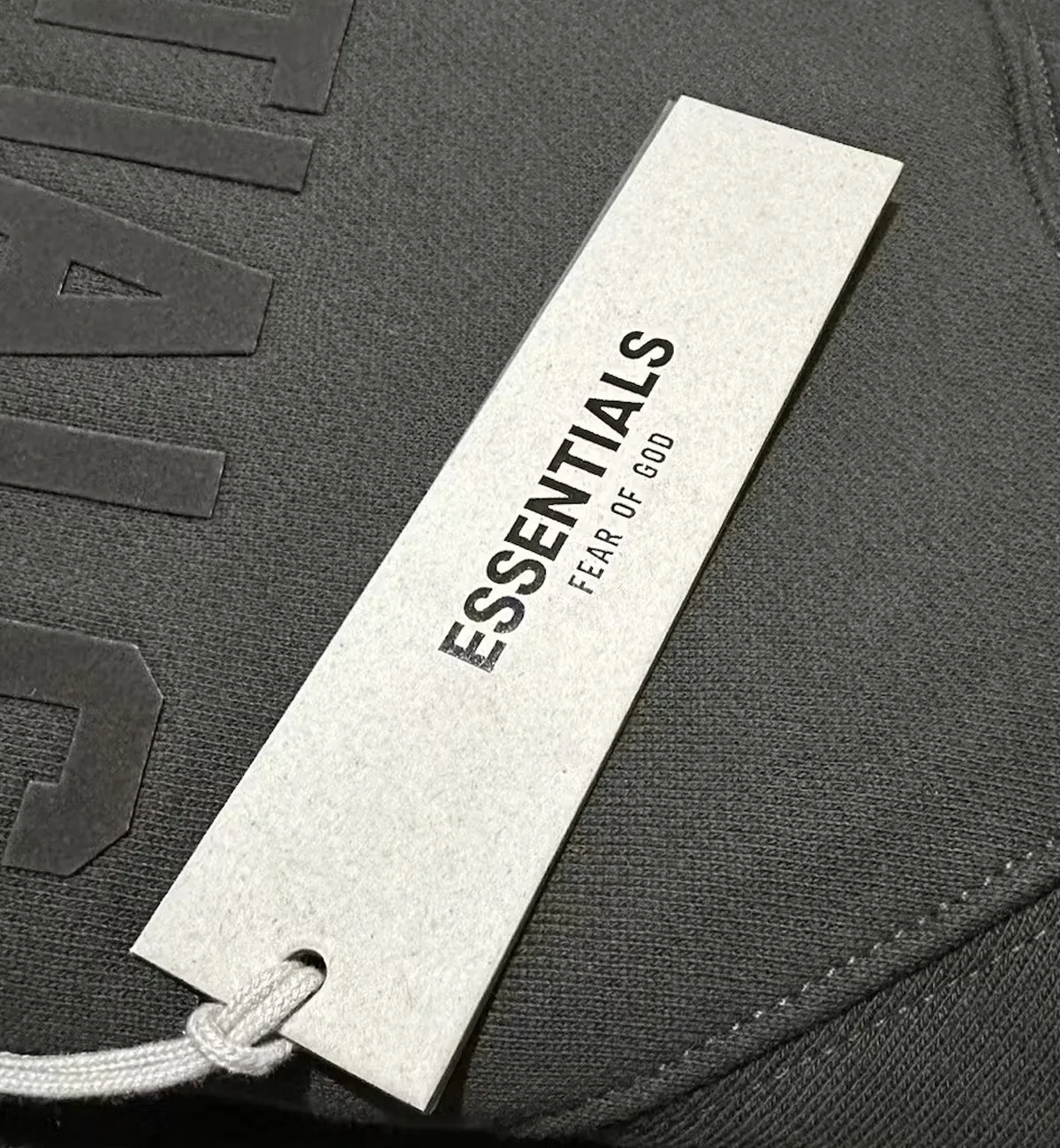 Fear of God - Essentials Hoodie SS23 (Off-Black)