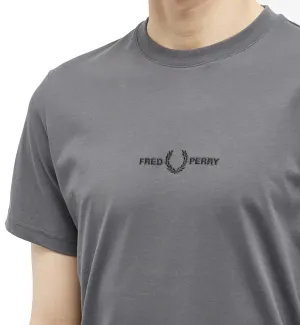 Fred Perry Small Logo Grey T-Shirt 2023 (Grey)