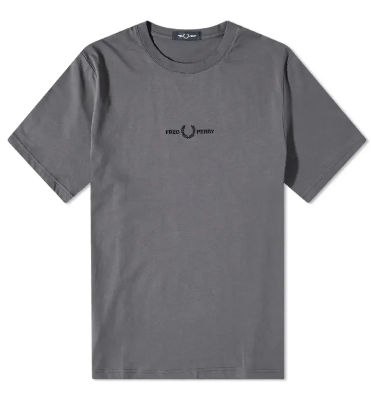 Fred Perry Small Logo Grey T-Shirt 2023 (Grey)