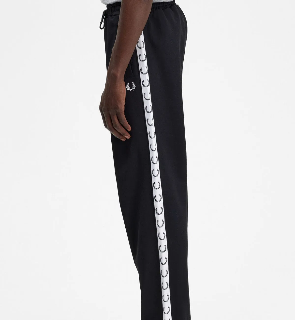 Fred Perry Taped Track Pant (Black)