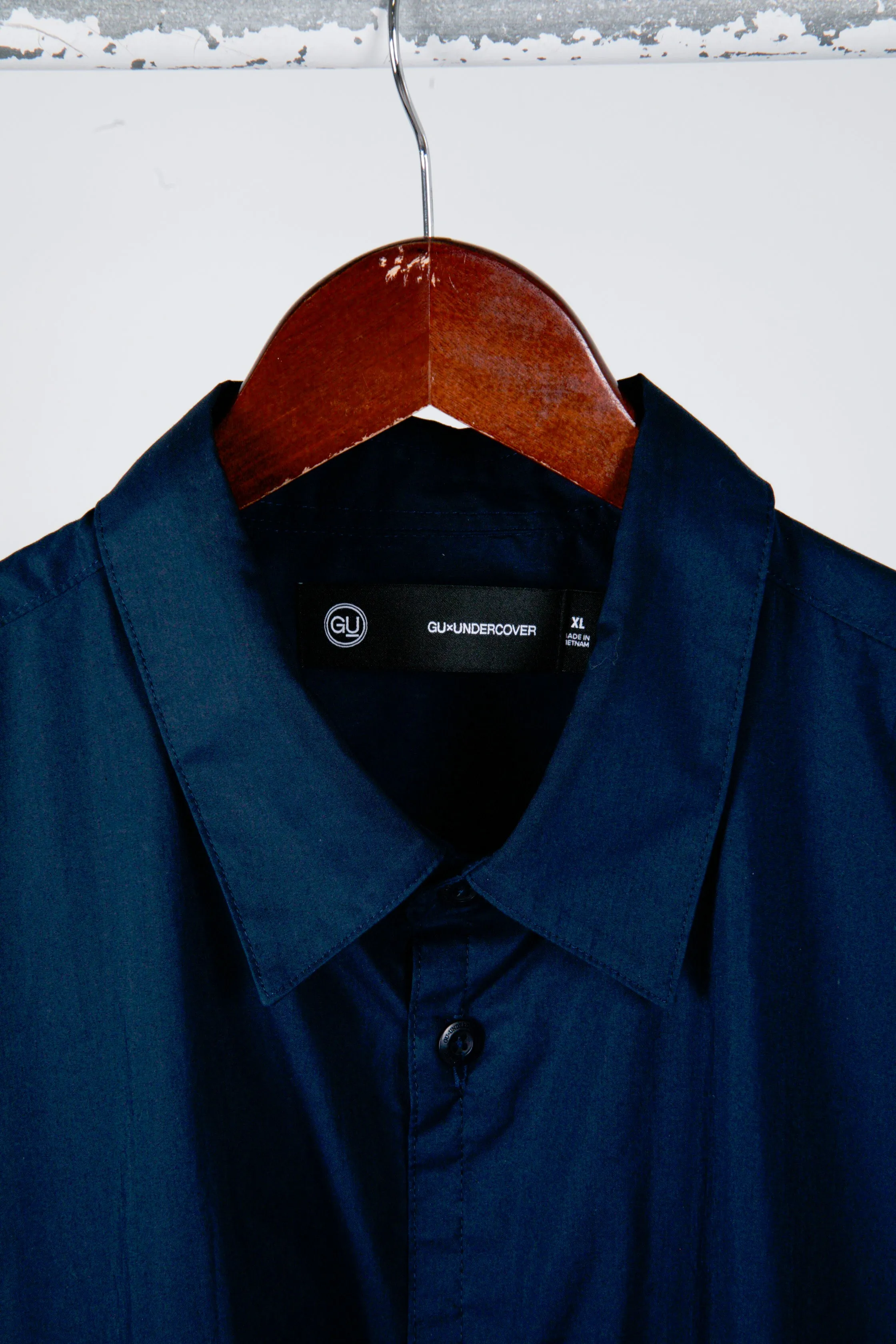 GU x UNDERCOVER SS24 'Tactical Military' S/S Shirt Navy (2024)