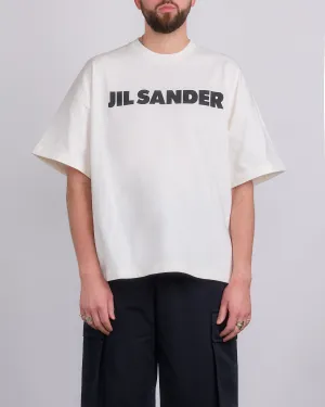 Jil Sander Logo T-Shirt Porcelain