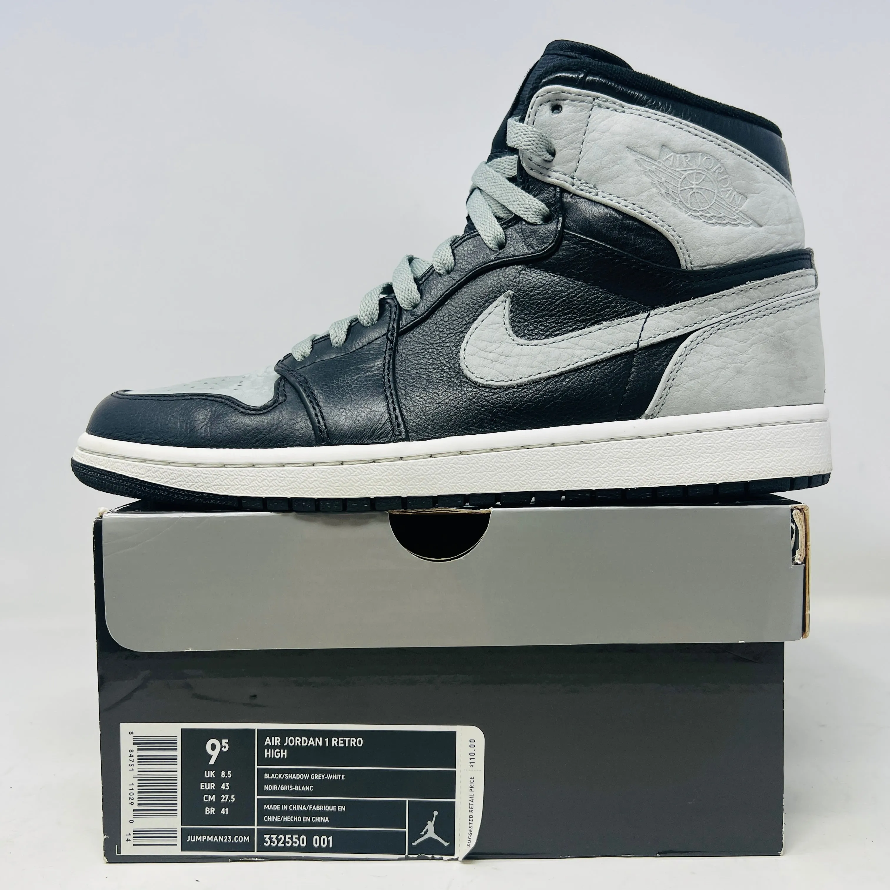 Jordan 1 Retro Shadow (2009)
