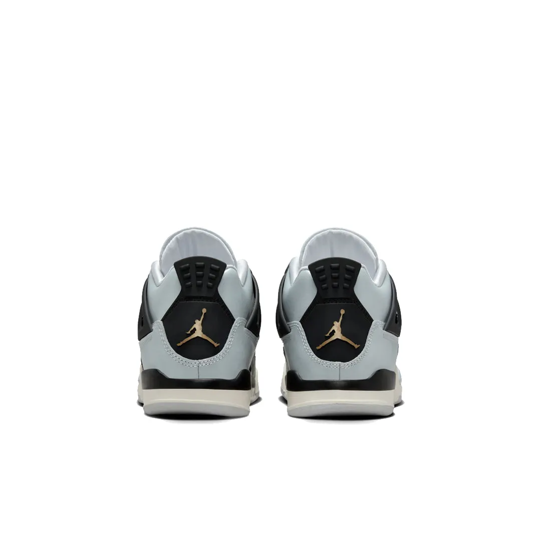 JORDAN 4 RETRO (PS) PLATINUM GOLD