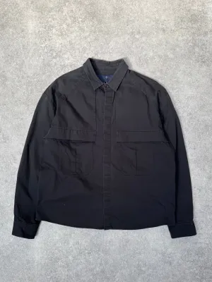 Juun. J Black Lightweight Harrington Jacket
