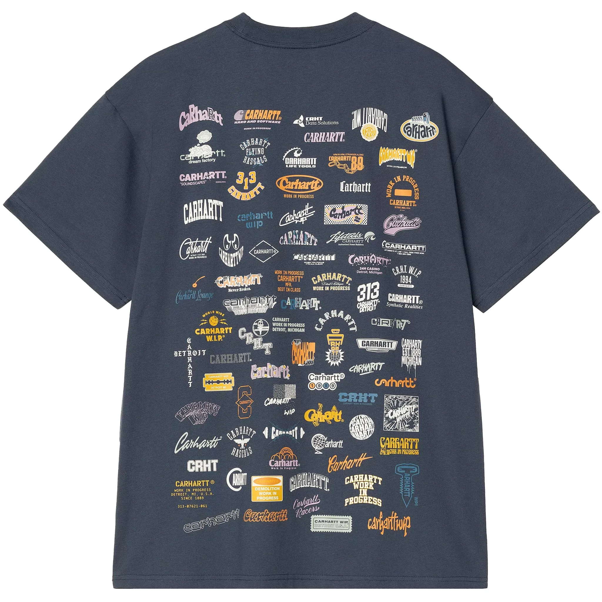 Logo Tee (Dusky Blue)