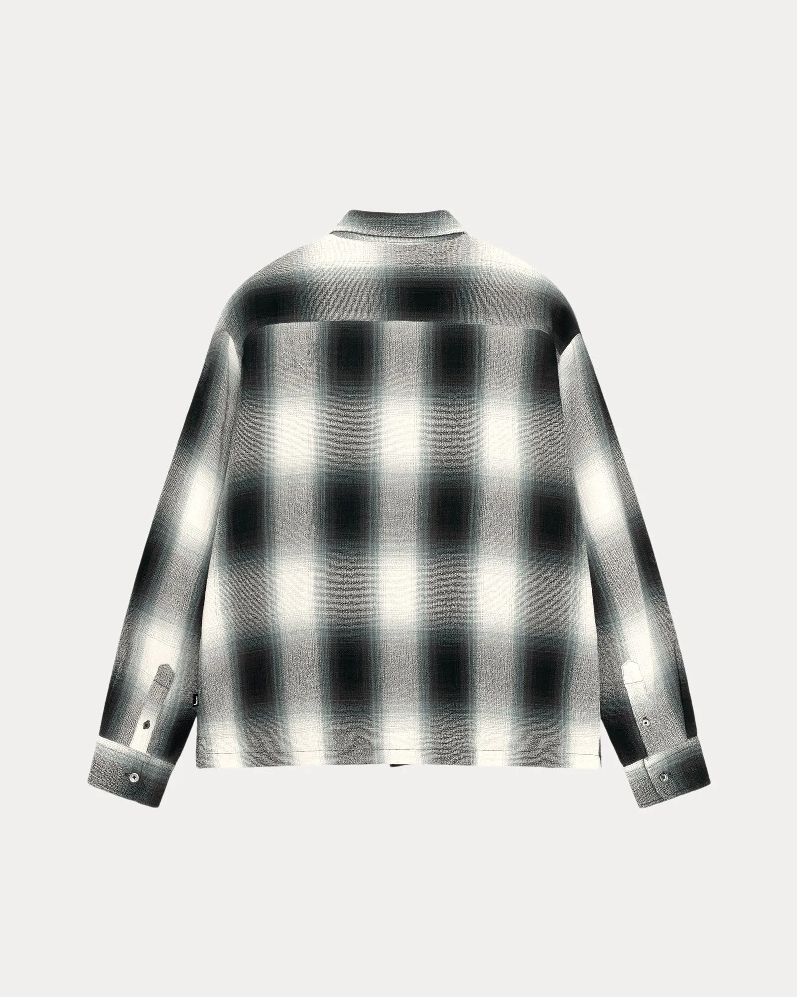 LOOSE WEAVE PLAID SHIRT