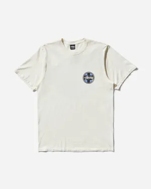 Men's Cross Dot Pigment Dyed T-Shirt Natural