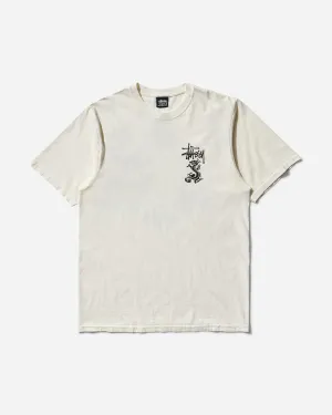 Men's Double Dragon Pigment Dyed T-Shirt Natural
