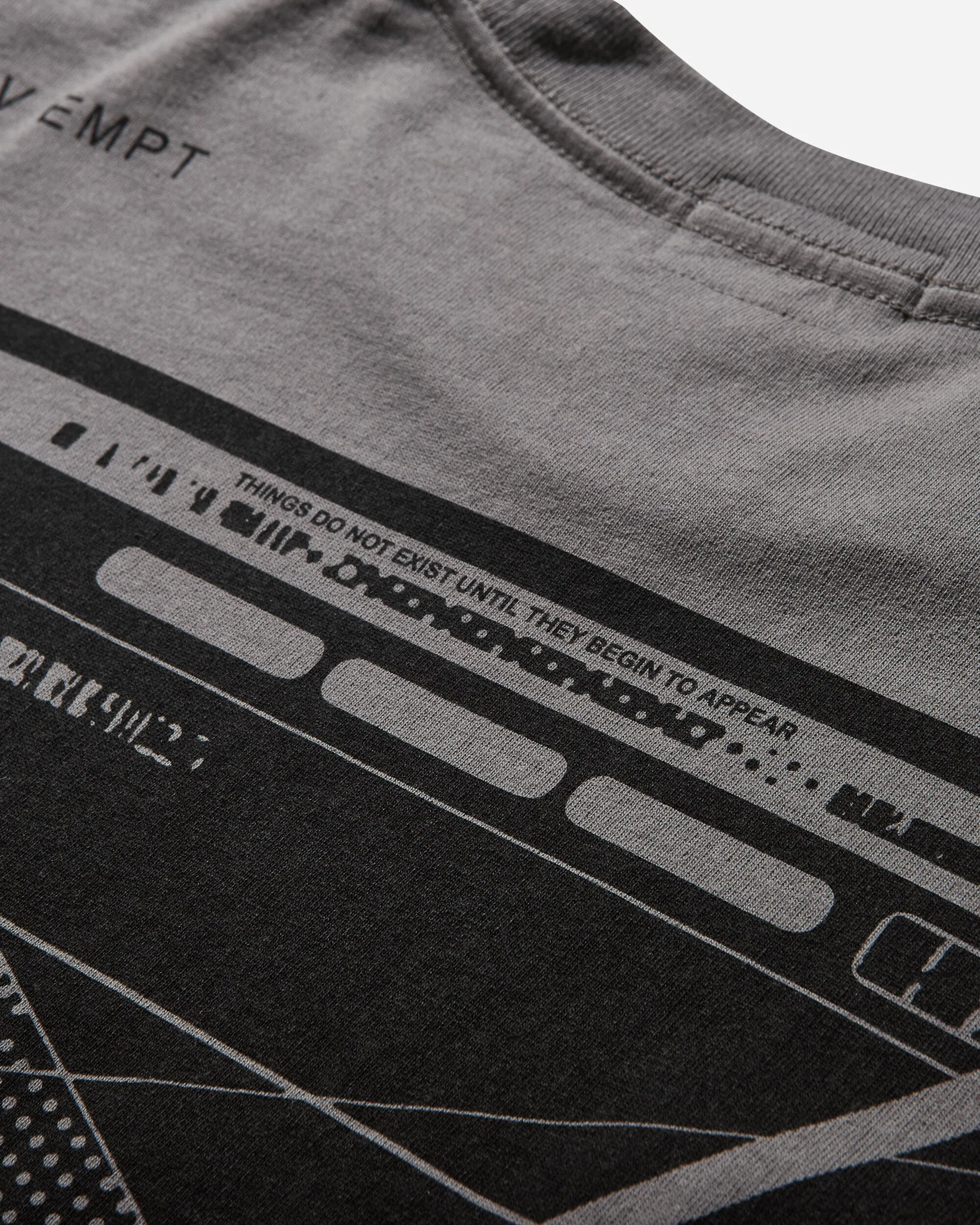 Men's MD Content Corrected T-Shirt Charcoal