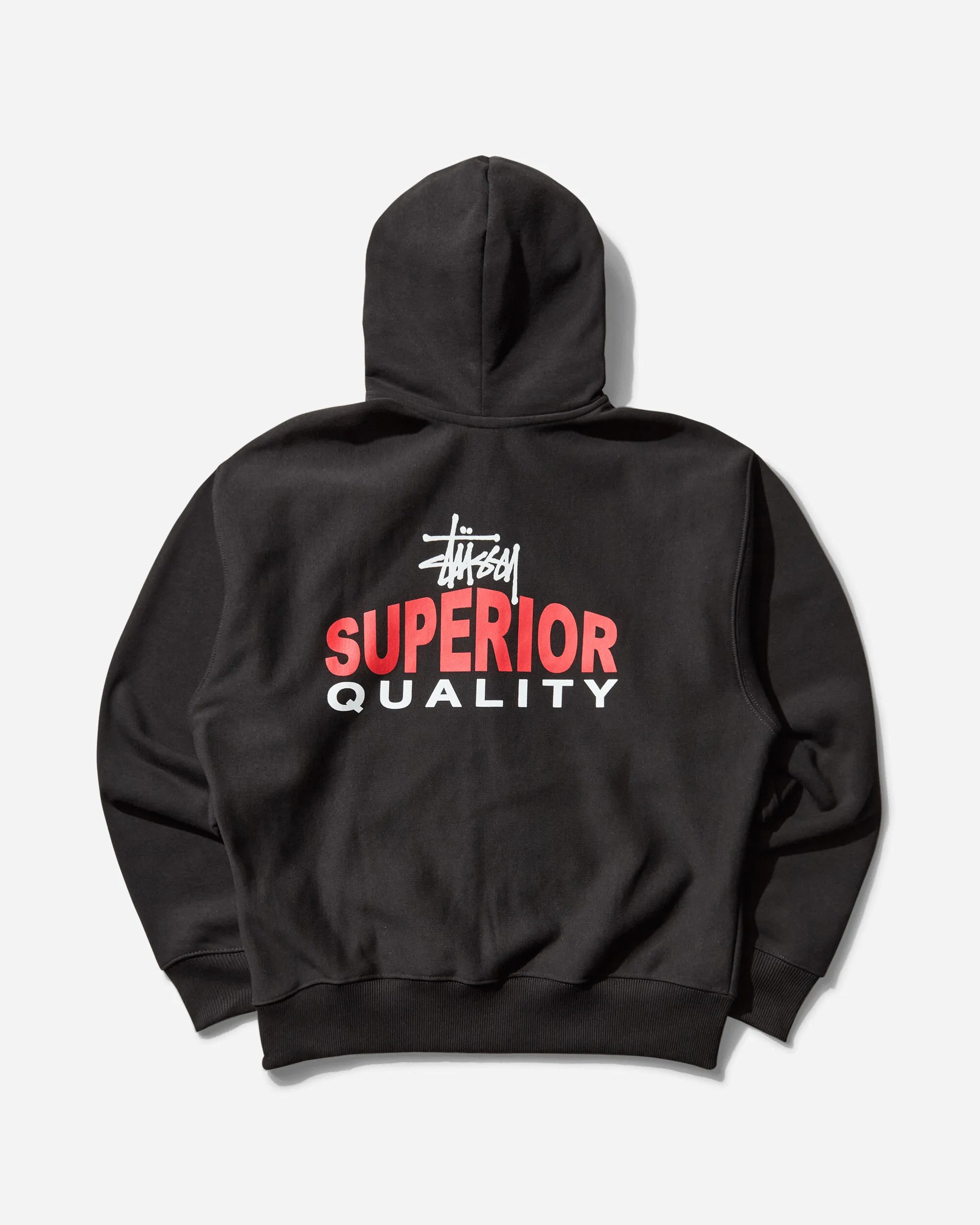 Men's Superior Quality Zip Hoodie Black