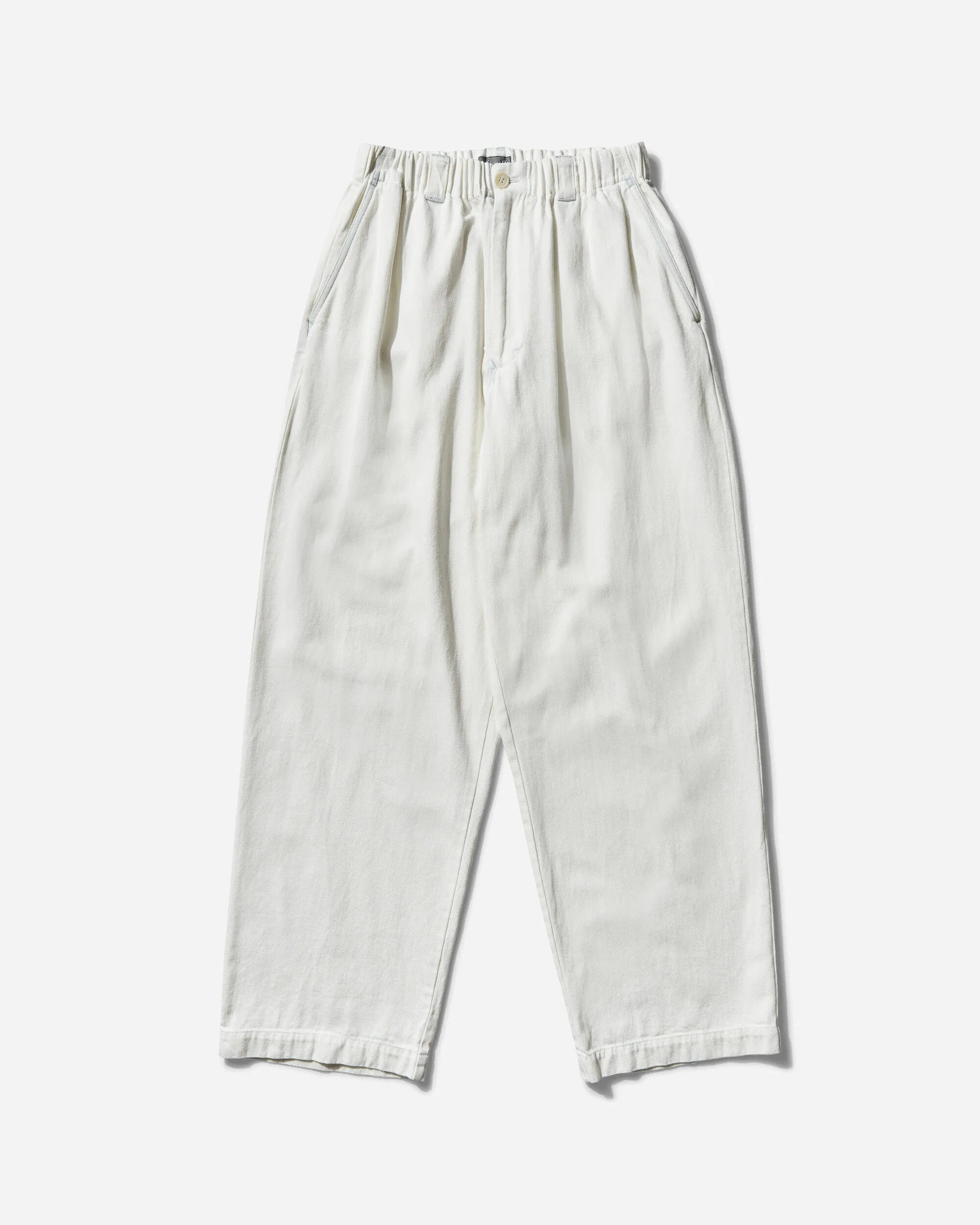 Men's ULT Bleached Denim Comfort Pants White