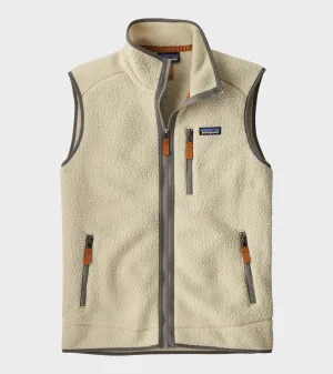 M's Retro Pile Vest Pelican