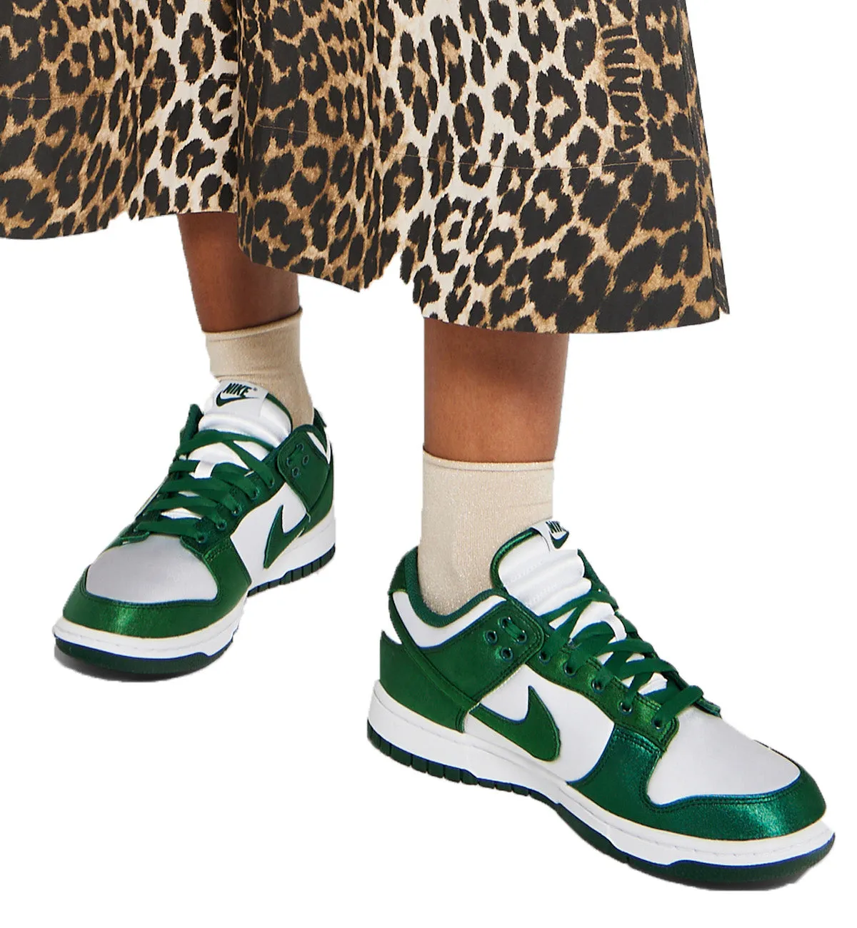 Nike Dunk Low Satin Green